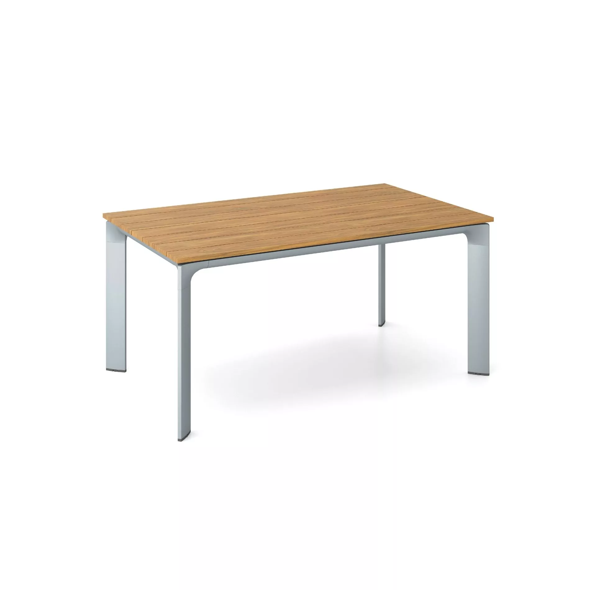 Kettler Diamond Tischsystem Gartentisch Aluminium/Teak