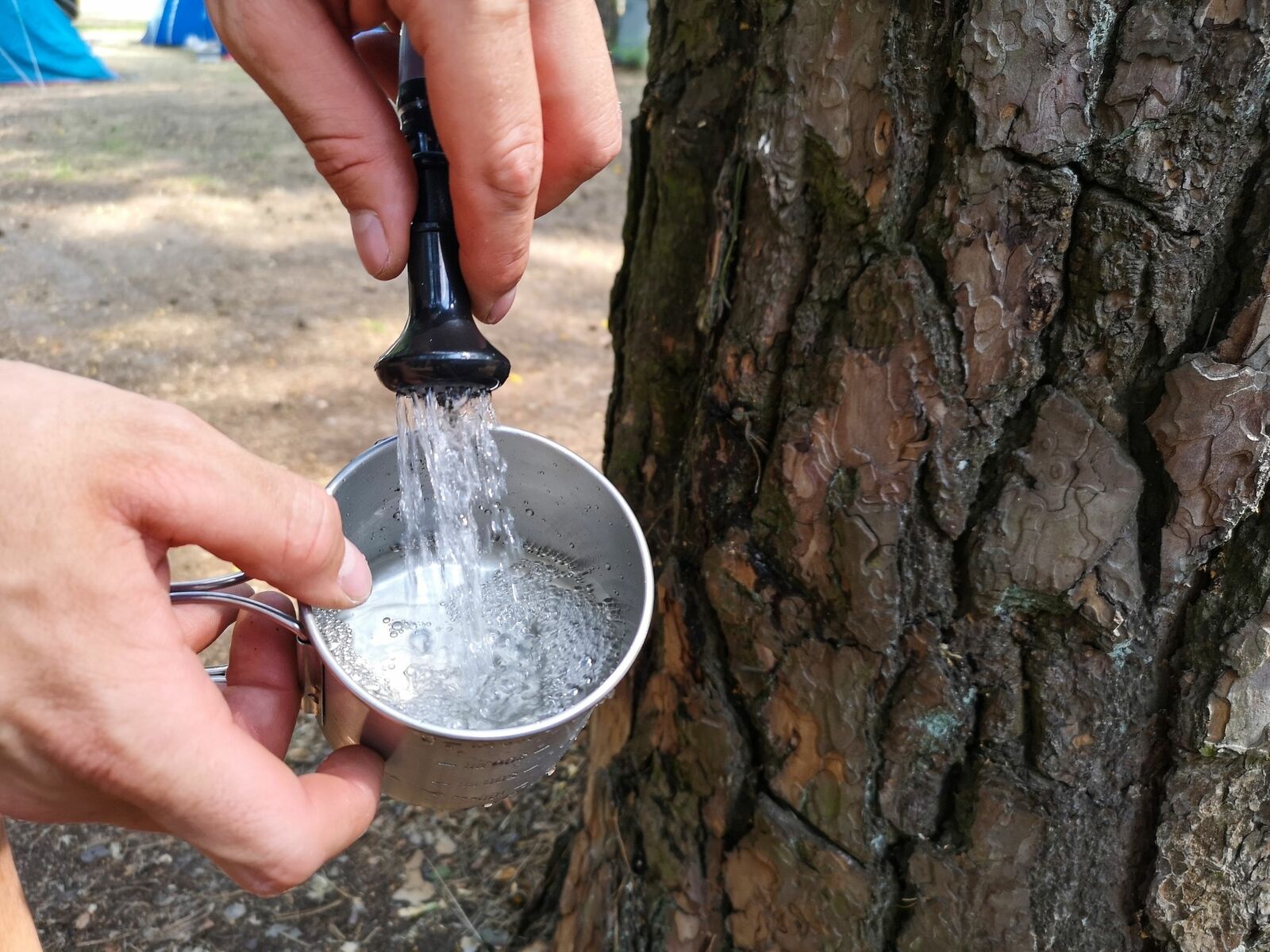 Outdoor Campingdusche Solardusche 20L – Bild 9